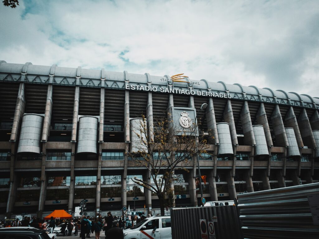 The old Santiago Bernabéu